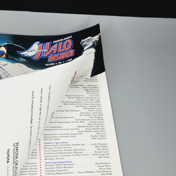 1998 Chuck Finley Halo Insider - Picture 3 of 8